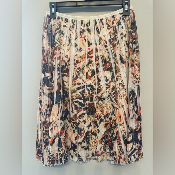 Lapis Multicolor Abstract Midi Skirt Medium - Picture 4 of 4